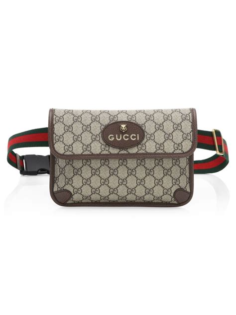 Shop Gucci Neo Vintage Canvas Belt Bag 